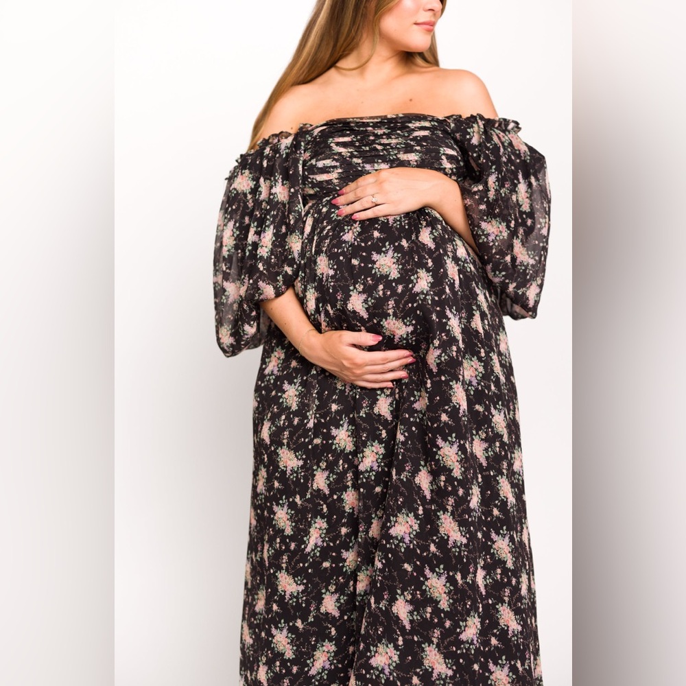 Worth Floral Puff Sleeve Dress